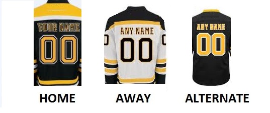 (image for) BOSTON Pro Hockey Number Kit